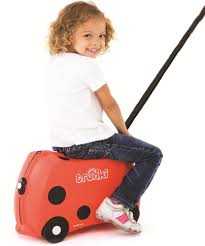 Valise Trunki Rouge pour Enfants - 46 cm