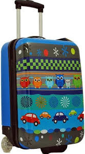 Valise Cabine Enfant 50 cm - Bleu