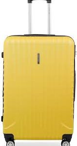 Valise ABS Grande Taille 76CM Jaune - TRAVEL ONE