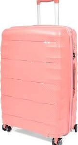 Valise Rigide Safari 4 Roues Rose Gold - Taille M