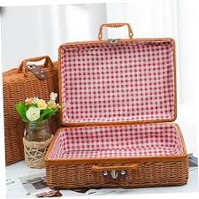 Valise Tressée en Rotin FUNOMOCYA - Élégance et Praticité