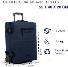 Sac à Dos 3 en 1 SONS OF ALOHA - Kane Hybrid avec Roulettes