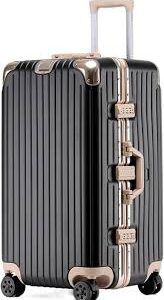 Valise Cabine 24 Pouces - Coque Rigide et Poignée Large