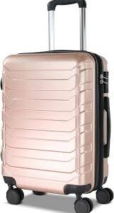 Valise Légère TUONAON 20'' en Coque Rigide ABS + Polycarbonate