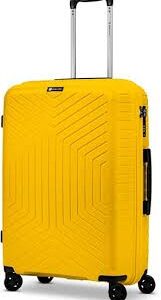 Valise Trolley M Hexa Jaune - Ultra Léger 4R