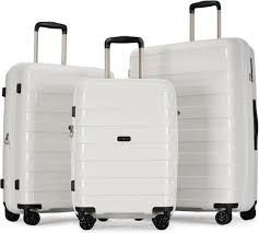 GinzaTravel : Ensemble de 8 valises extensibles en polypropylène