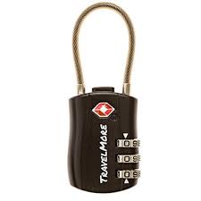 Cadenas TSA Souple pour Voyage et Bagages